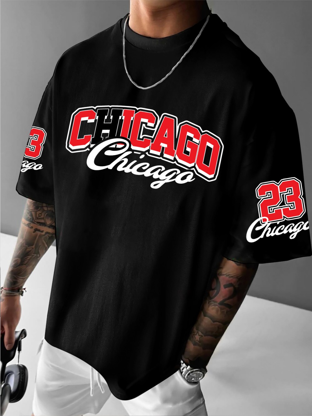 Street Fashion Chicago - European and American Men's Summer Chicago