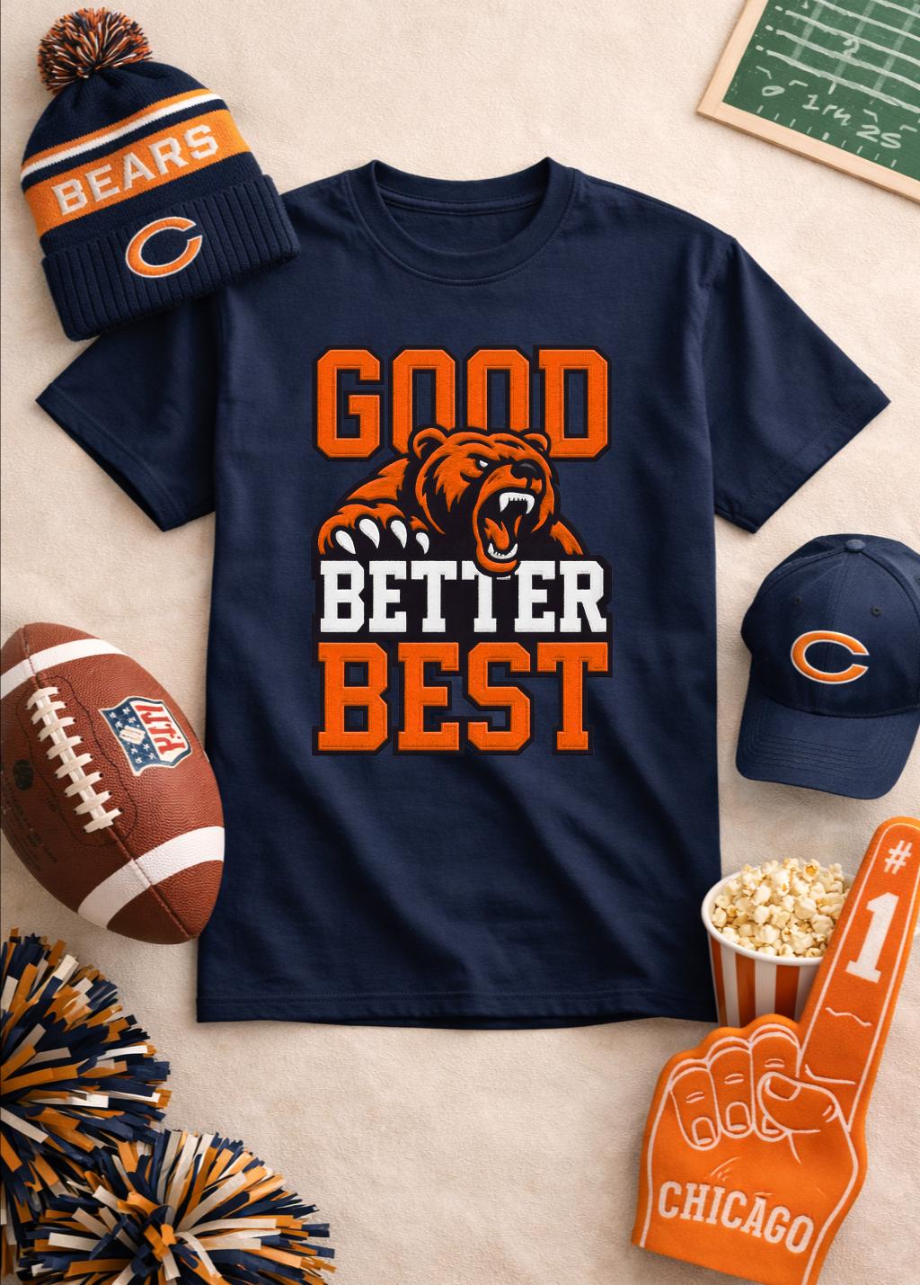 Good Better Best Bear T Shirt  - огляд і ціна Street Fashion Chicago