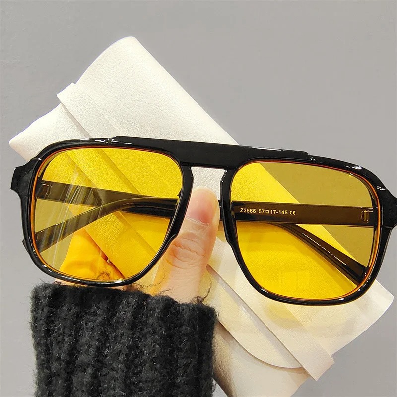 New Oversized Frame Sunglasses - огляд і ціна Street Fashion Glasses