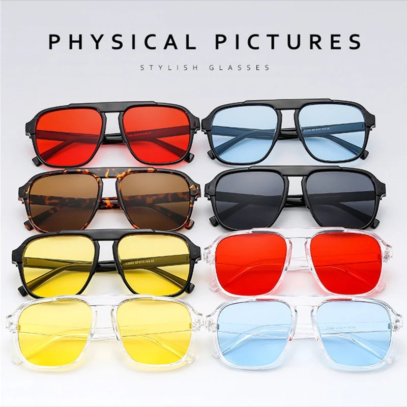 New Oversized Frame Sunglasses - огляд і ціна Street Fashion Glasses