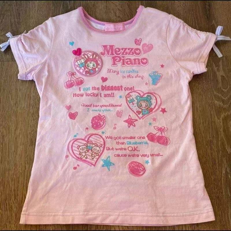 Vintage Kawaii Cute Short Slee - огляд і ціна Street Fashion Style