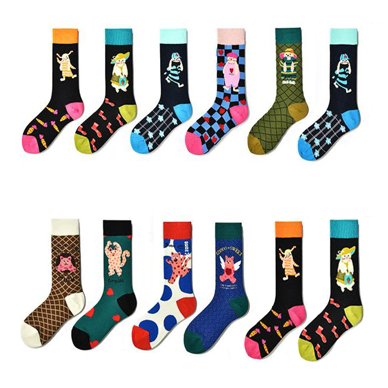 Women's Fashion Socks Cute Col - огляд і ціна Fashion Street Cat