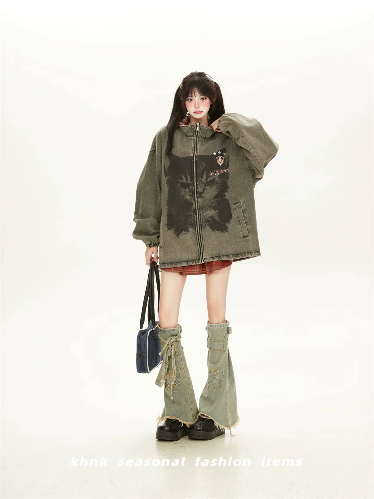 Women Denim Jacket 2026 Autumn - огляд і ціна Fashion Street Cat