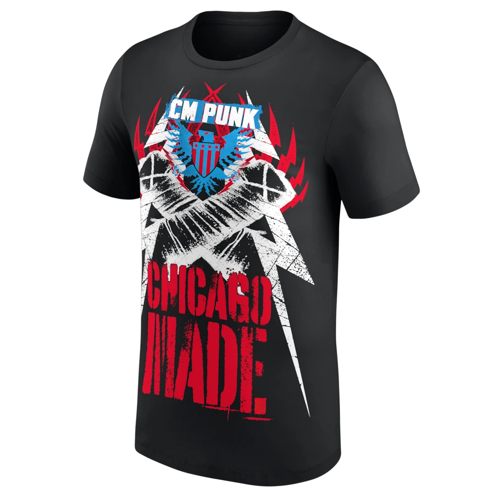 Men's CM Punk Chicago Made Red - огляд і ціна Street Fashion Chicago