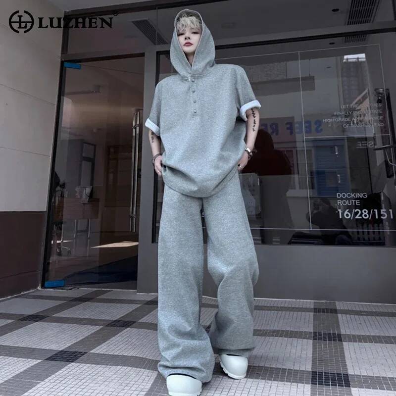 LUZHEN Original Tops Sleeve 20 - огляд і ціна Street Fashion Hoodie