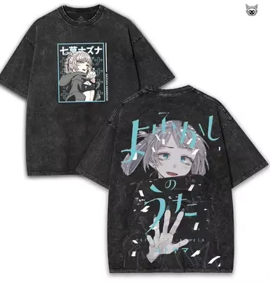 CALL OF THE NIGHT Washed T-shi - огляд і ціна Fashion Street Night