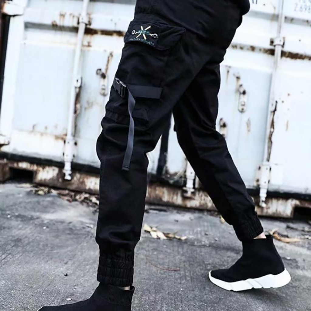 Loose Fit Cargo Pants Men Stre - огляд і ціна Street Fashion Art