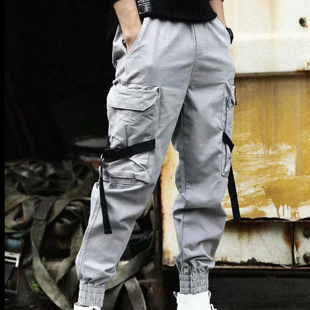 Loose Fit Cargo Pants Men Stre - огляд і ціна Street Fashion Art