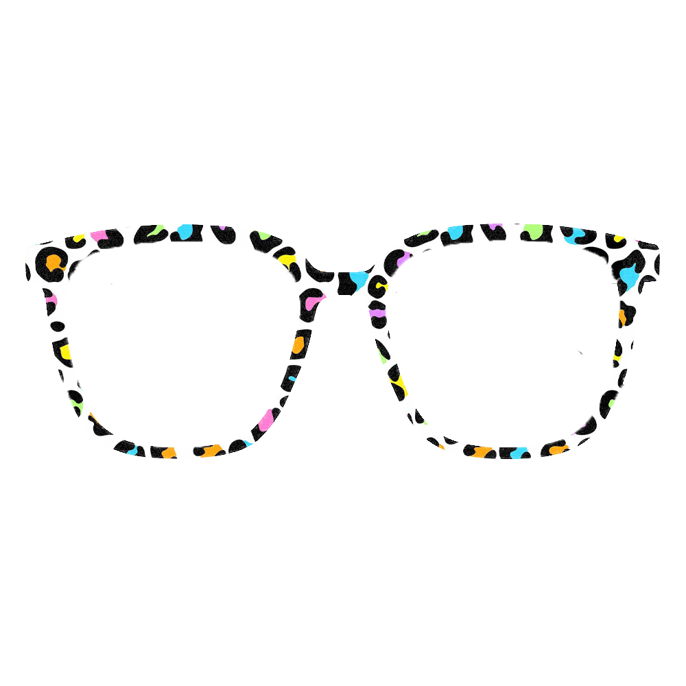 Trendy Rainbow Leopard Print S - огляд і ціна Street Fashion Glasses
