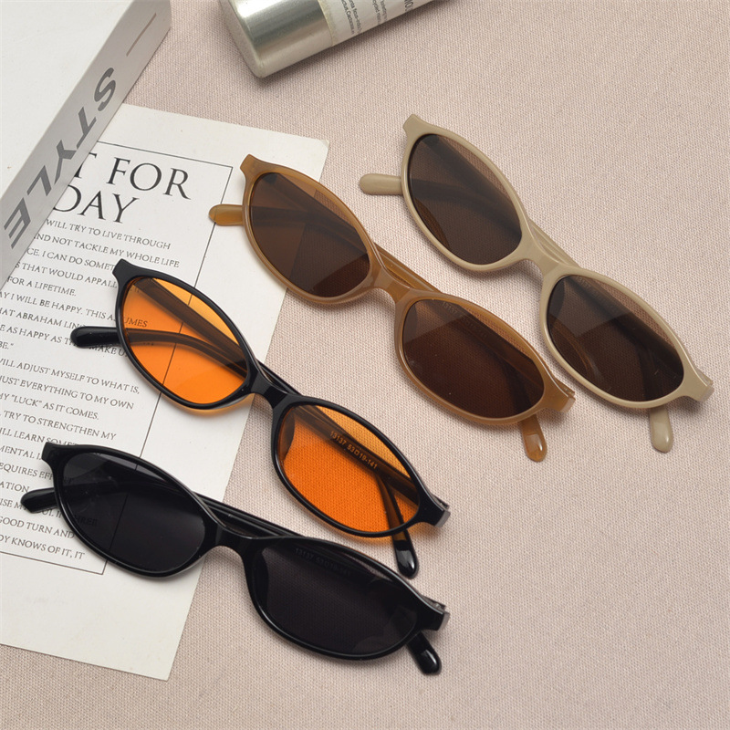 New Retro Oval Cat Eye Sunglas - огляд і ціна Street Fashion Glasses