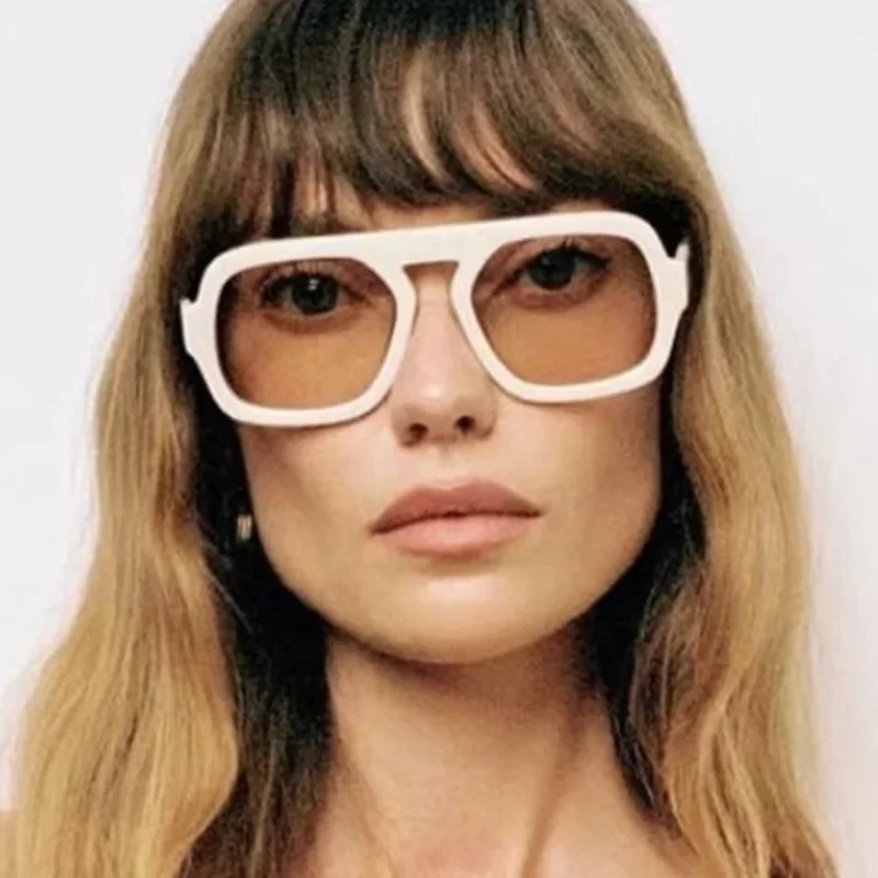Retro Square Sunglasses Women  - огляд і ціна Street Fashion Glasses