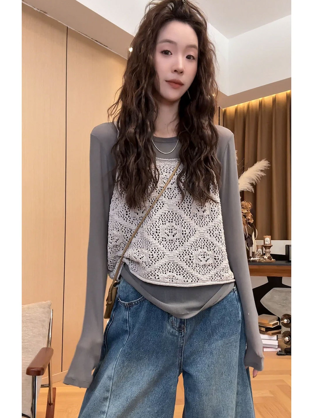 Unique Beautiful Knitted Vest  - огляд і ціна Street Fashion Vest
