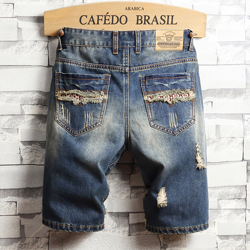 Ripped Hip-hop Denim Shorts Me - огляд і ціна Street Fashion Art