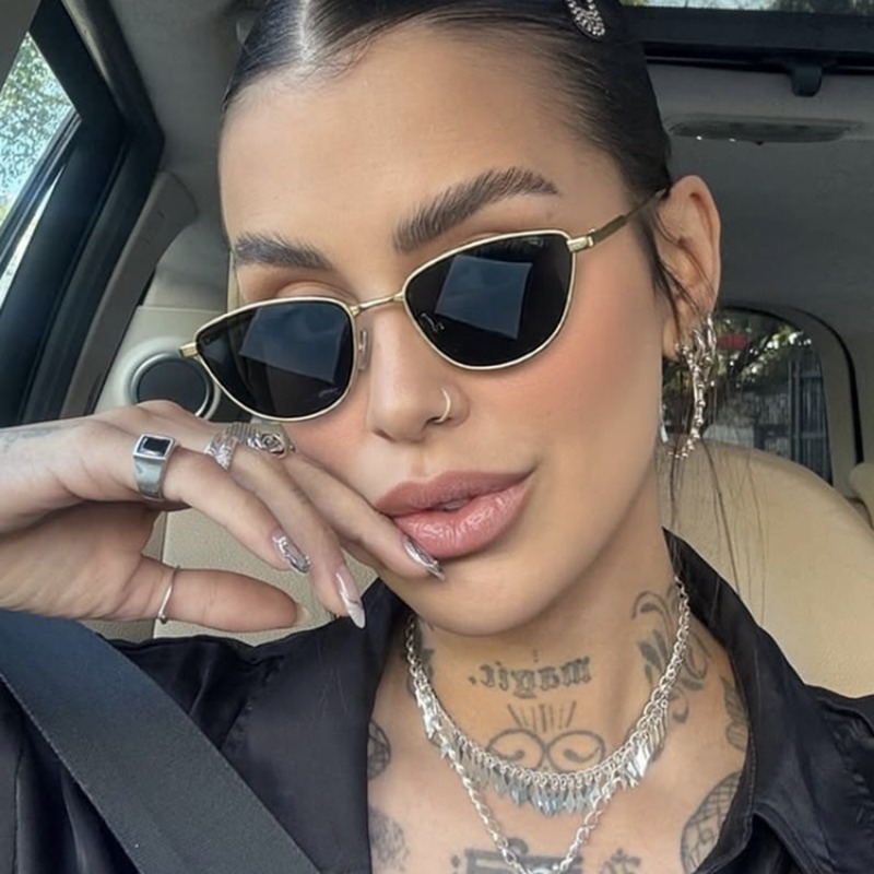 Retro Small Frame Cat Eye Meta - огляд і ціна Fashion Street Cat
