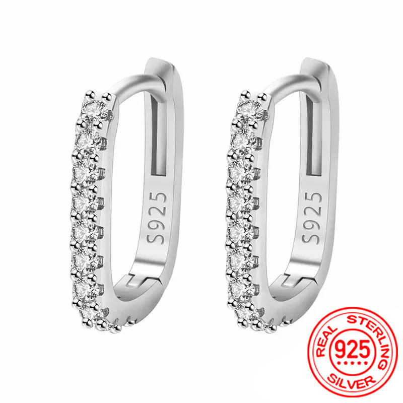 High-quality 925 Sterling Silv - огляд і ціна Street Fashion Earrings
