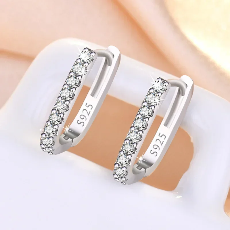 High-quality 925 Sterling Silv - огляд і ціна Street Fashion Earrings