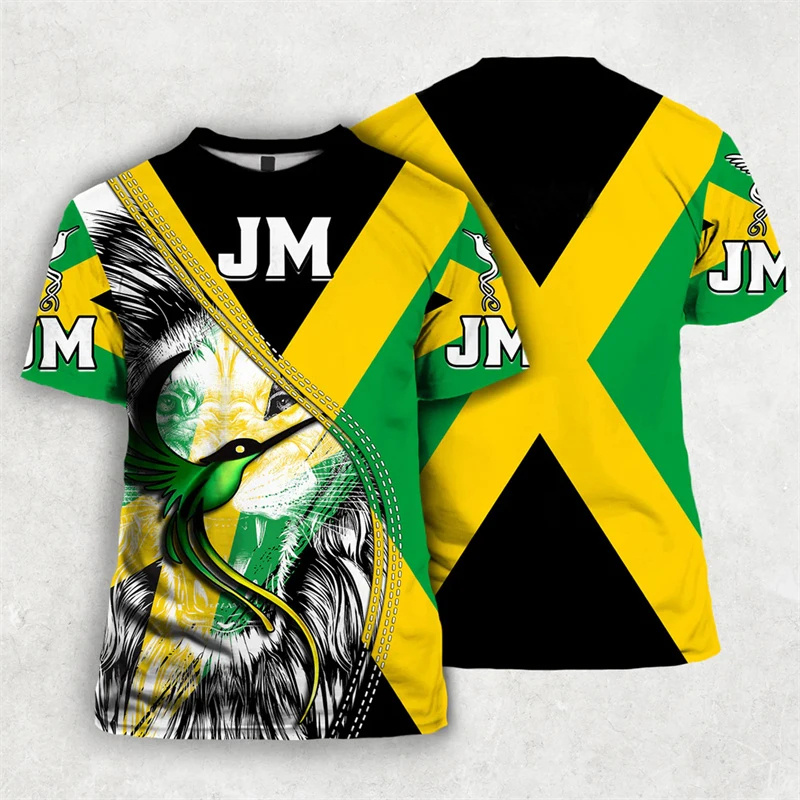 Jamaica Flag Graphic T Shirt F - огляд і ціна Street Fashion Usa