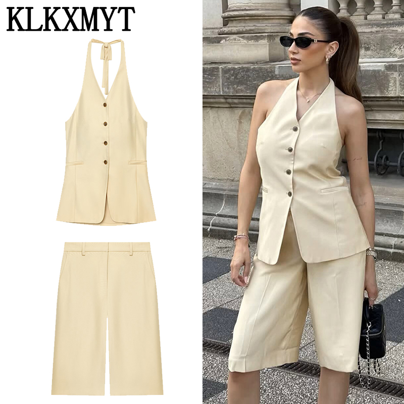KLKXMYT Women Summer Bermuda S - огляд і ціна Street Fashion Vest
