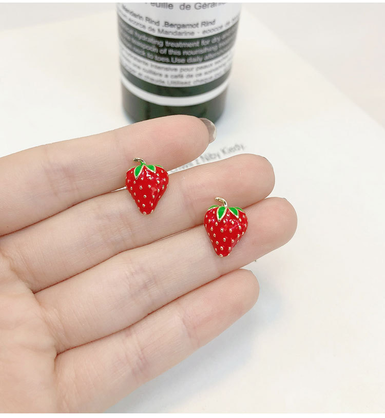 Acrylic Strawberry Earrings Fa - огляд і ціна Street Fashion Earrings