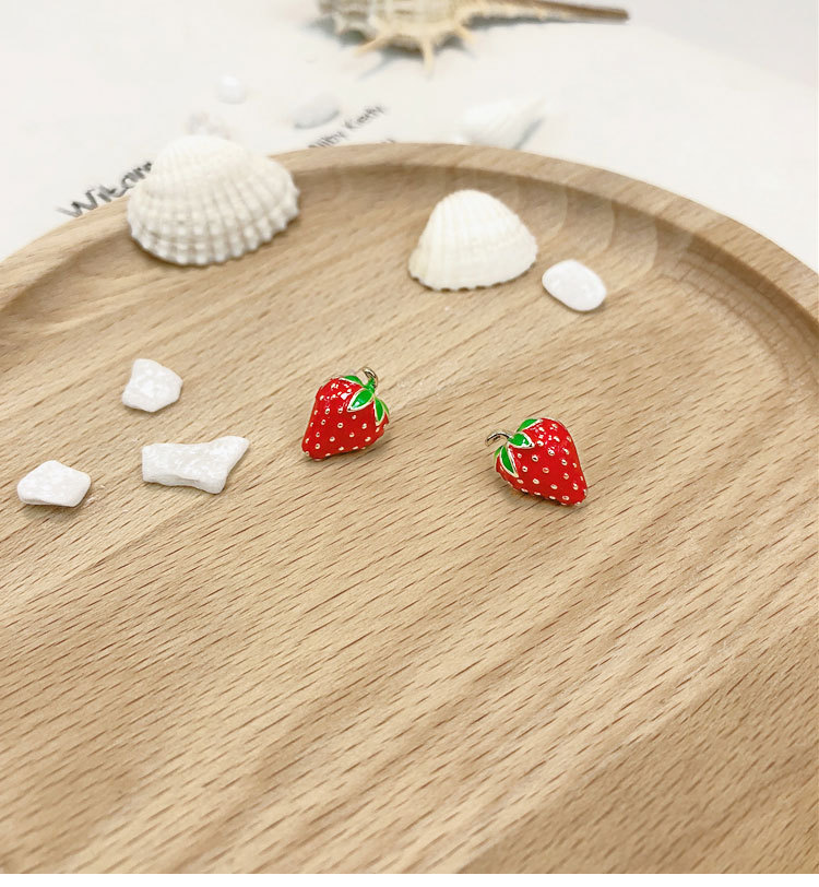 Acrylic Strawberry Earrings Fa - огляд і ціна Street Fashion Earrings