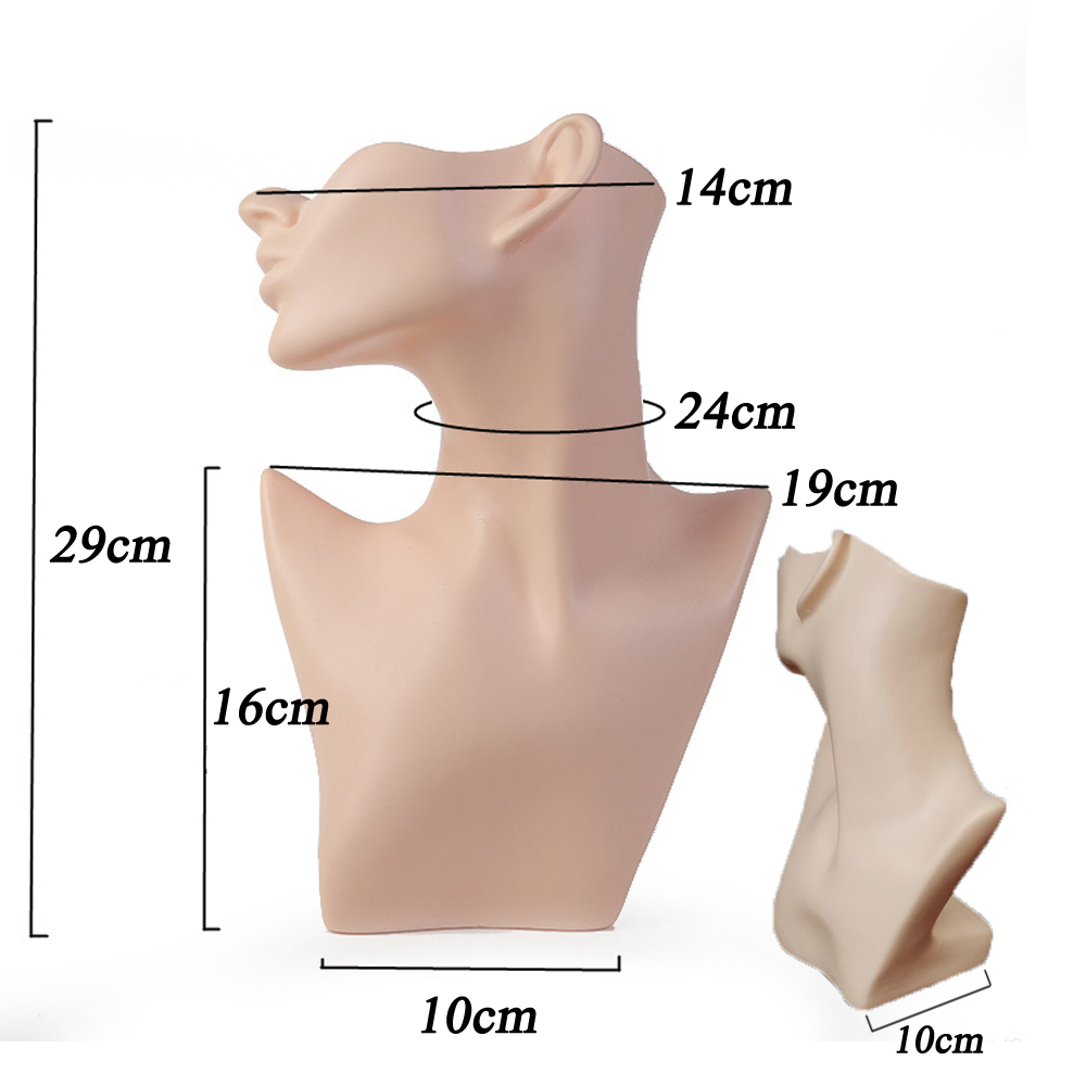 White Half Face Mannequin Head - огляд і ціна Street Fashion Earrings