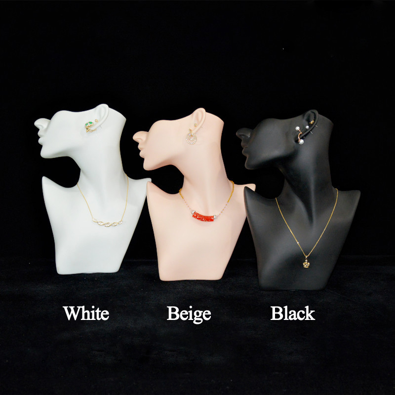 White Half Face Mannequin Head - огляд і ціна Street Fashion Earrings