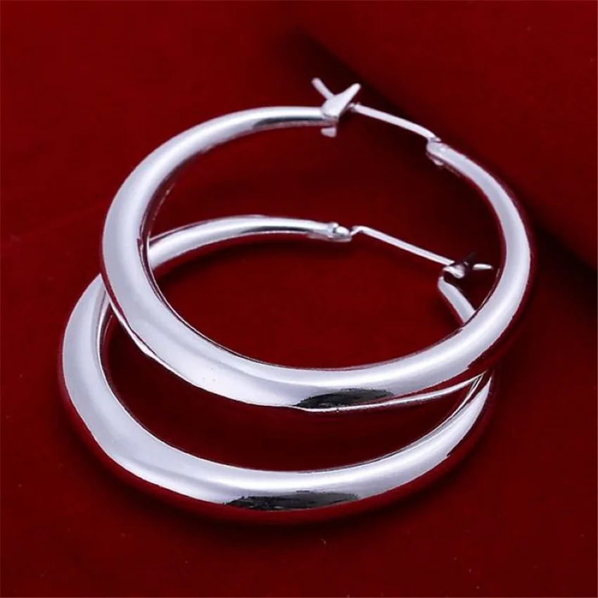 Hot Luxury 925 Sterling Silver - огляд і ціна Street Fashion Earrings