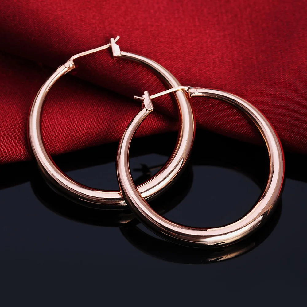 Hot Luxury 925 Sterling Silver - огляд і ціна Street Fashion Earrings