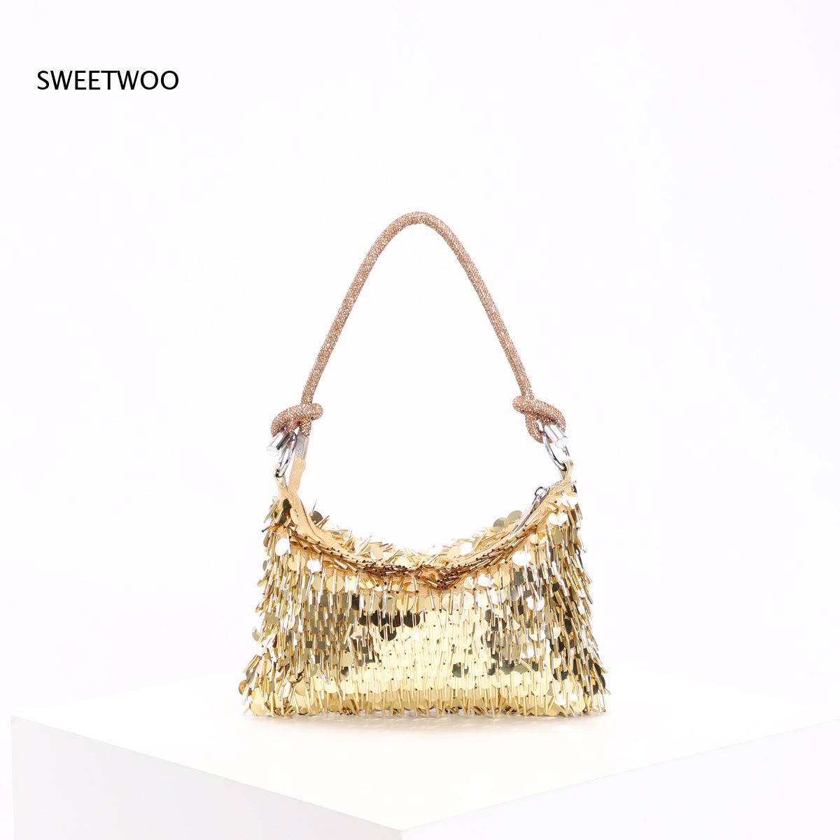 2026 Sequin Glitter Knotted St - огляд і ціна Fashion Street Night