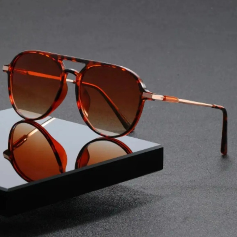 1pcs Vintage Pilot Sunglasses  - огляд і ціна Street Fashion Glasses