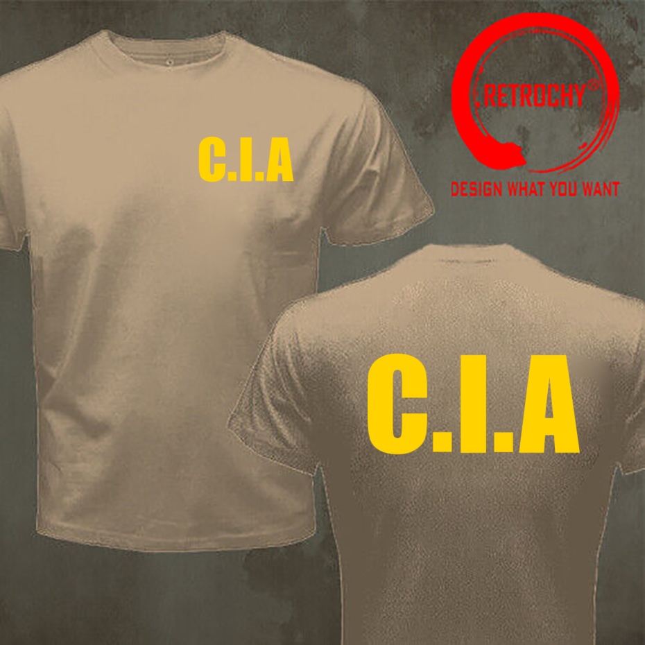 Funny Design USA CIA US C.I.A  - огляд і ціна Street Fashion Usa