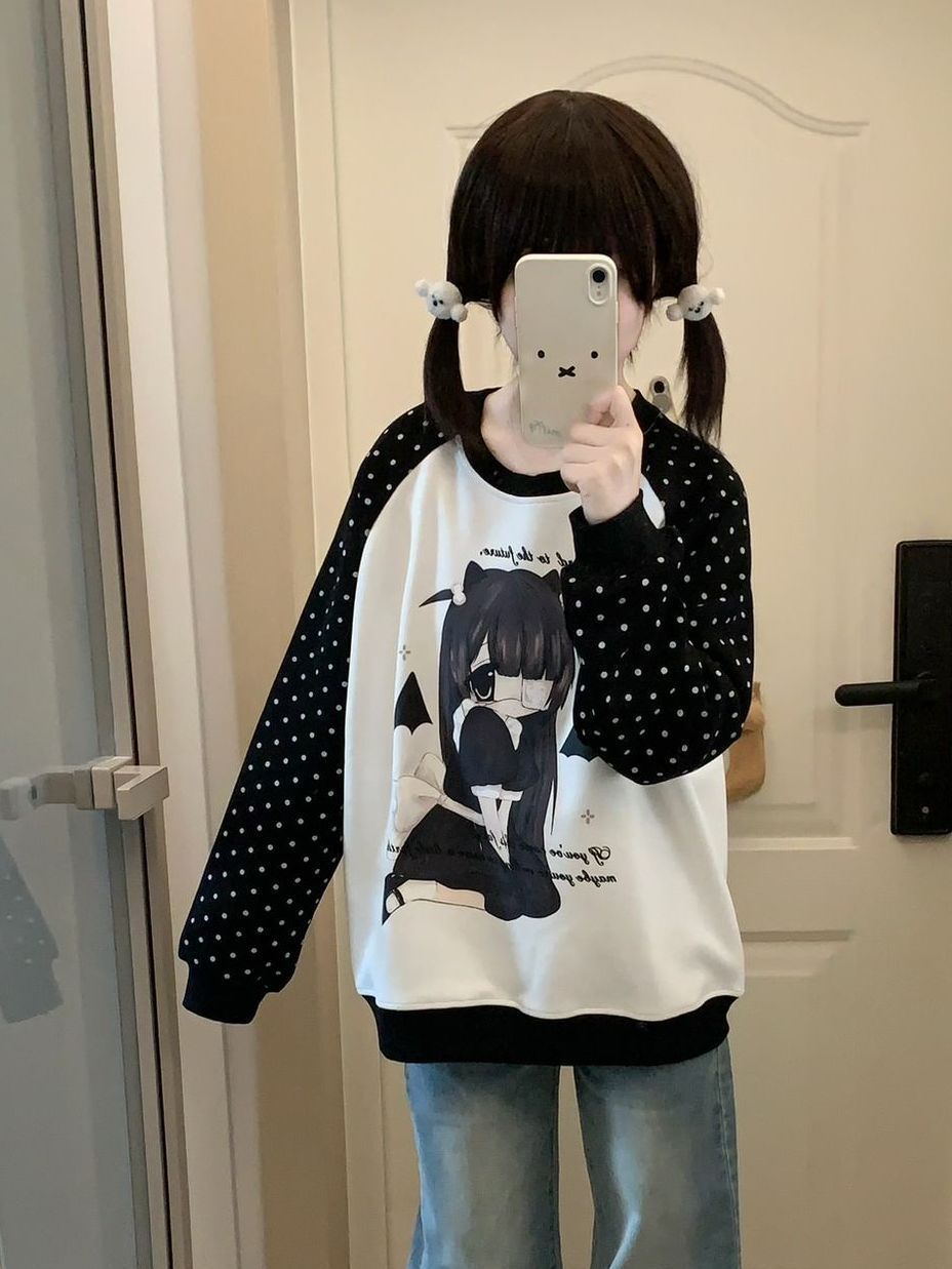 Vintage Kawaii Cute Subculture - огляд і ціна Street Fashion Korean Girl