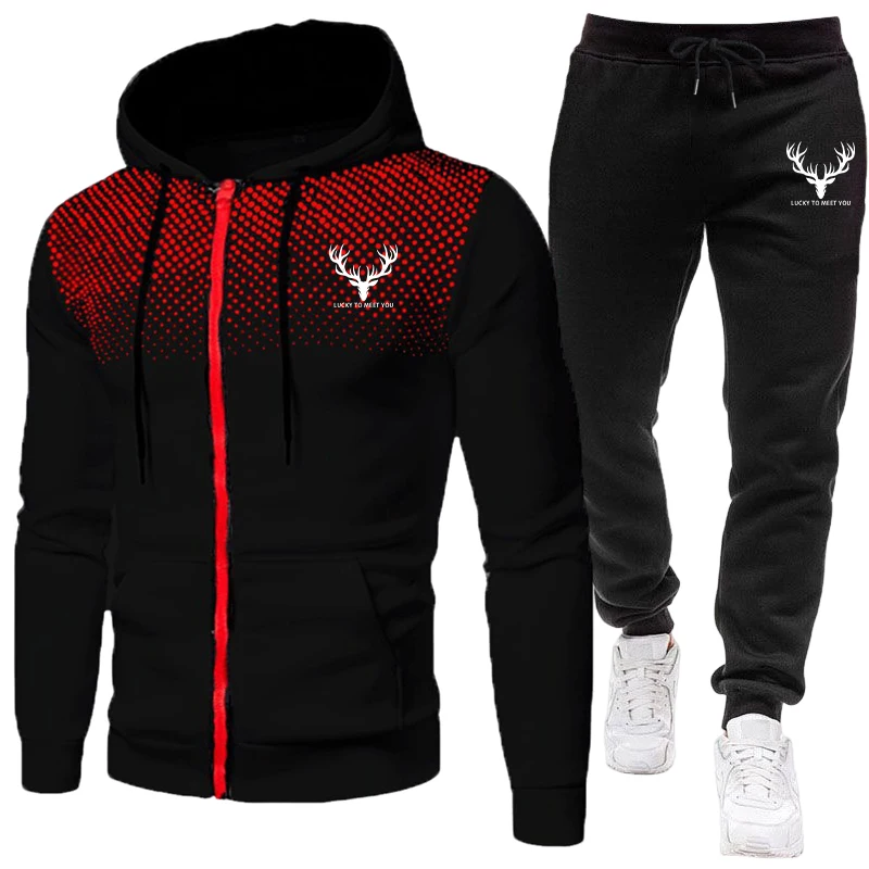 2026 New Arrival Men's Set Zip - огляд і ціна Street Fashion Hoodie