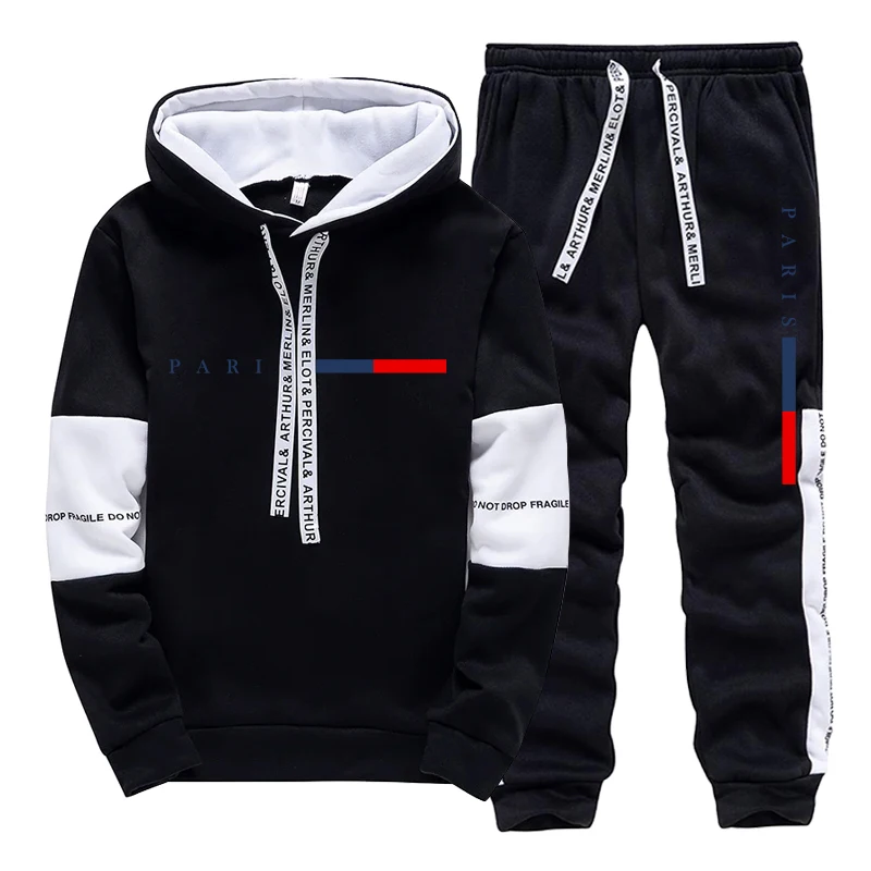 Men's Set/Hoodie/Pants Paris F - огляд і ціна Street Fashion Style