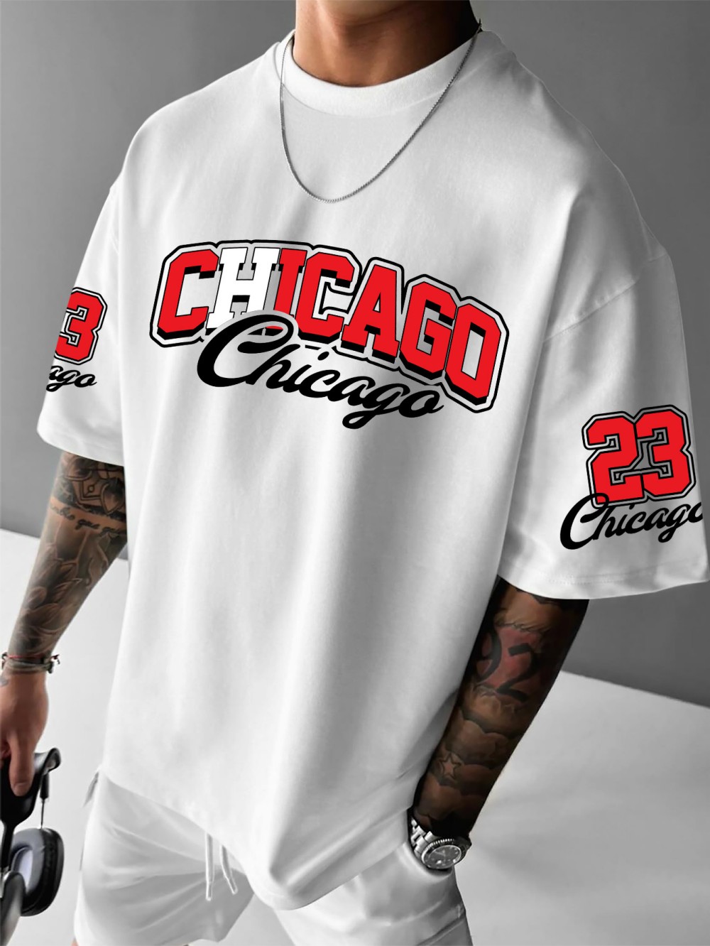 European and American Men's Su - огляд і ціна Street Fashion Chicago