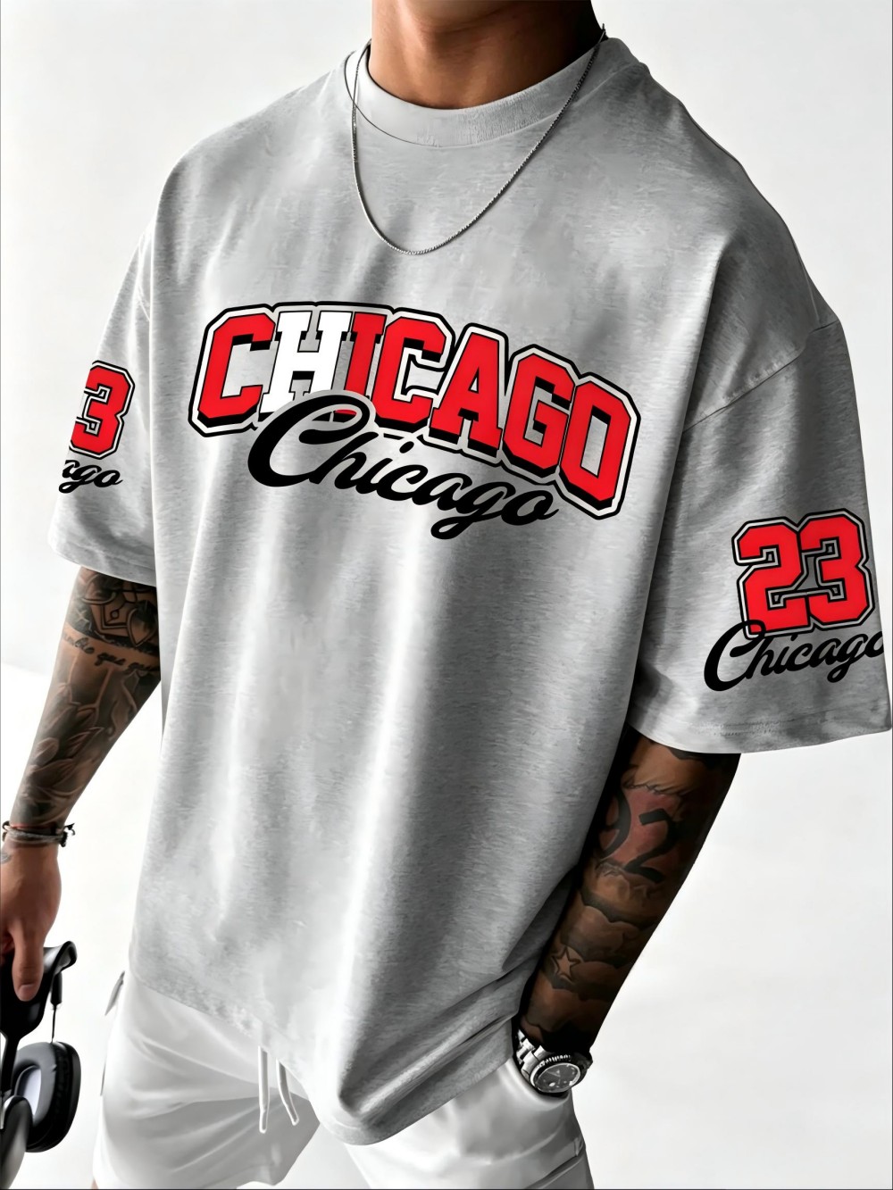 European and American Men's Su - огляд і ціна Street Fashion Chicago
