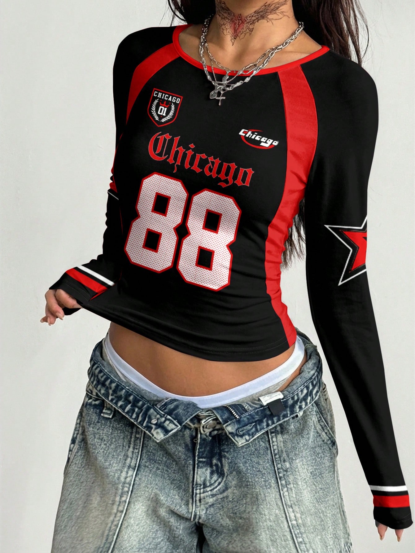 Comfortable Women Raglan Sleev - огляд і ціна Street Fashion Chicago