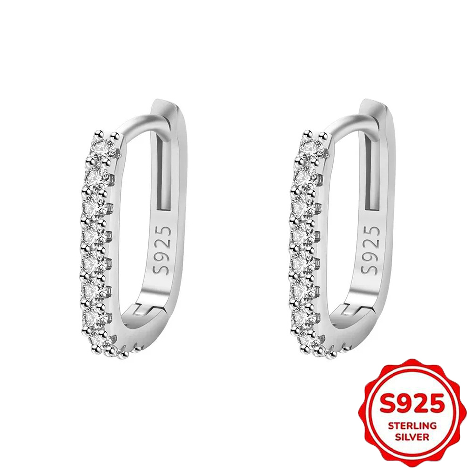 High-quality 925 Sterling Silv - огляд і ціна Street Fashion Earrings