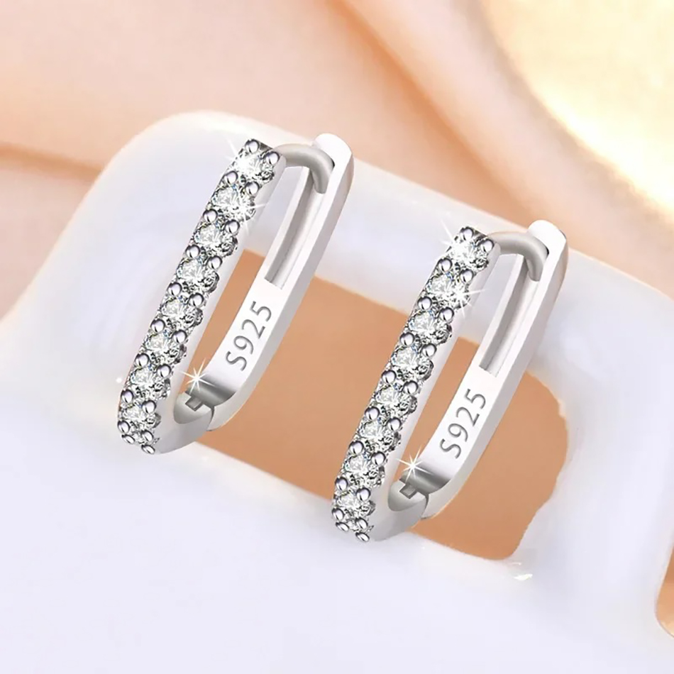 High-quality 925 Sterling Silv - огляд і ціна Street Fashion Earrings