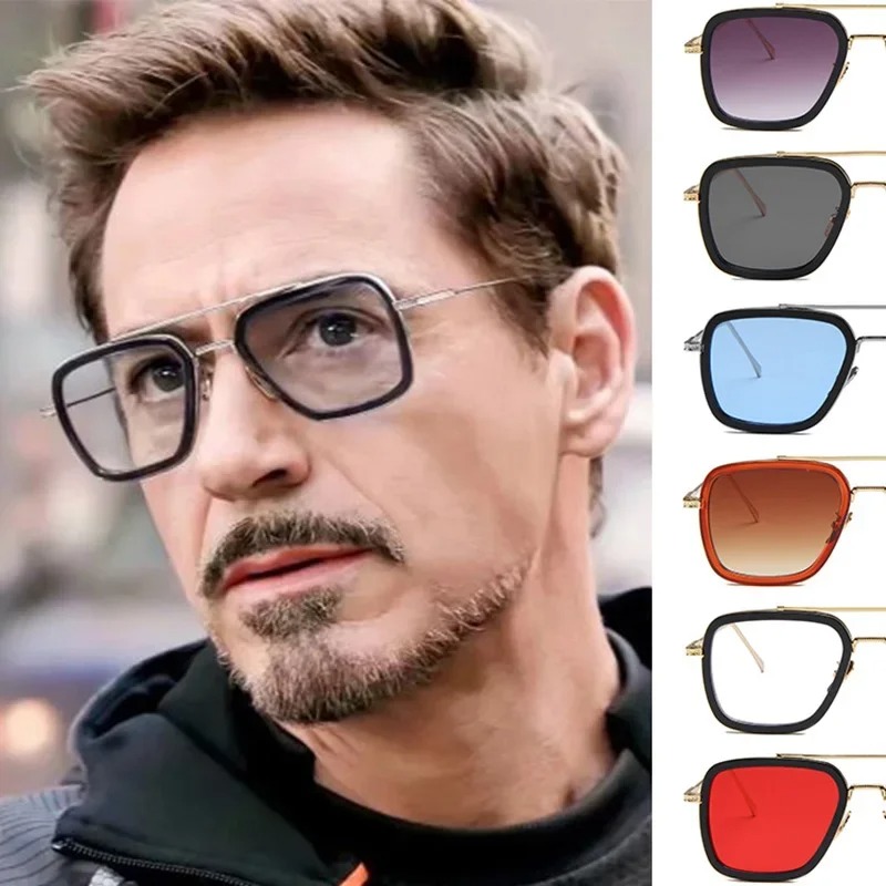 Steam Punk Tony Stark Sunglass - огляд і ціна Street Fashion Glasses