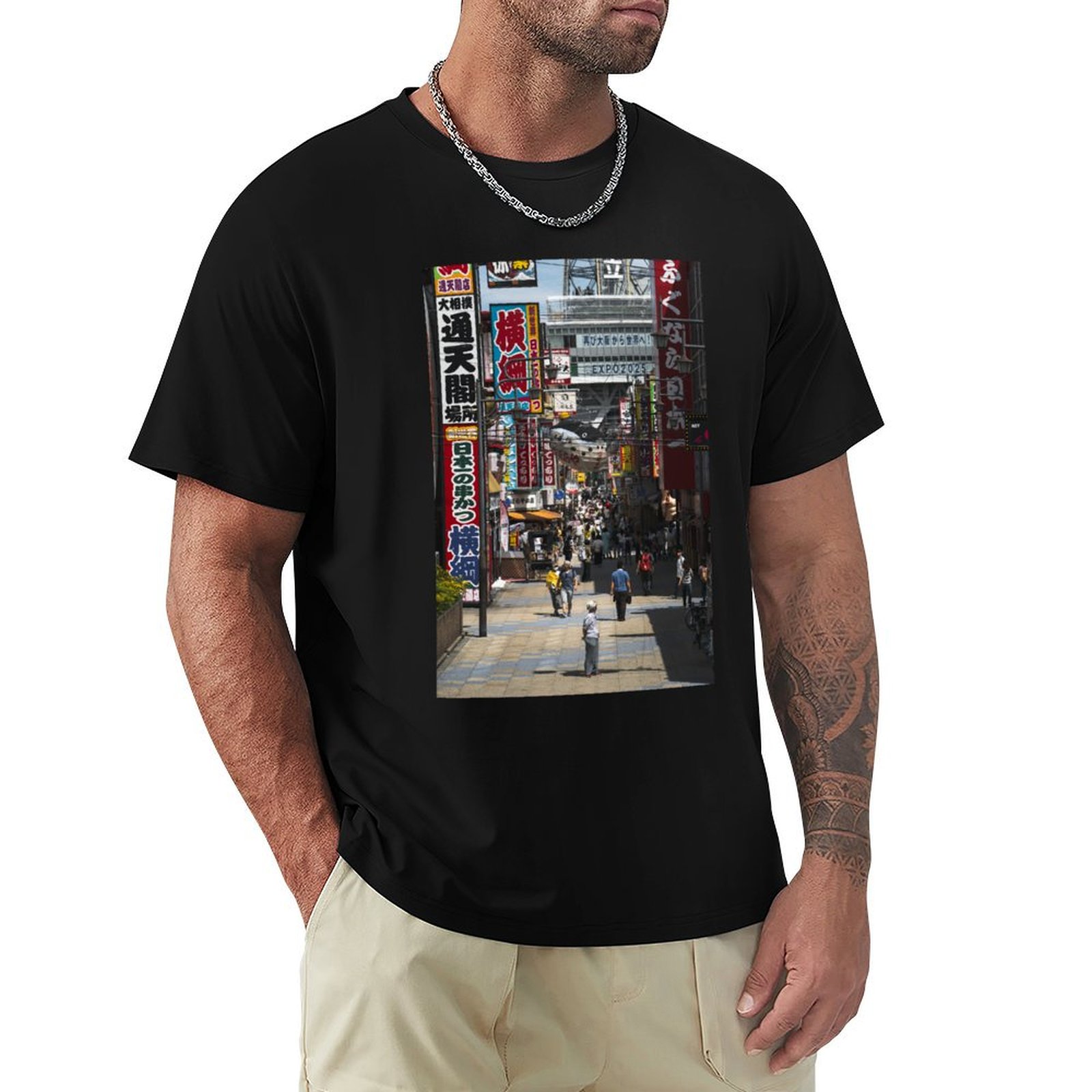 Osaka, Japan T-Shirt Street Fa - огляд і ціна Street Fashion Osaka